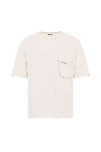 Oversize T-Shirt with Pocket Detail