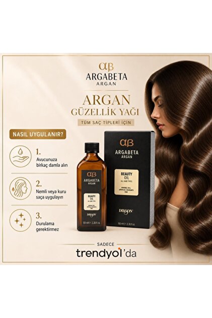 Dikson Argabeta Oil Argan Yağı Tüm Saçlar için 100 ml Fiyatı