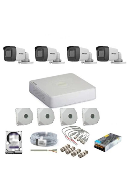 TOSHIBA CVー1600ビデオカメラセット アルミケース付き Hikvision 4 Kameralı Dış Ortam Güvenlik Kamera Seti - Fiyatı