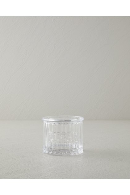 Serene Calm Cam Şekerlik 9x9,5x7,5 cm Şeffaf