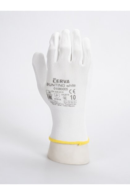 Rock Safety Zebra 1 Eco Parmak Ucu PU Kaplı Antistatik İş Eldiveni