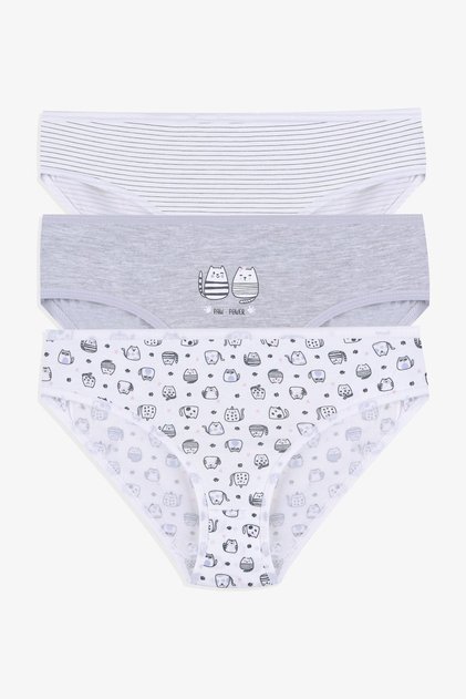 Girl's 3-Piece Cute Mouse Patterned Slip