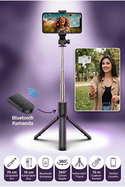 DEMPOWER Ayaklı Siyah Mini Tripod - Fiyatı, Yorumları