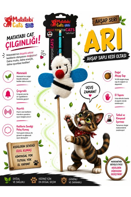 Olta Bee - Cat Fishing Rod with Feel and Fabulous Fabric