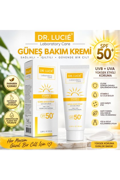 SPF 50 High Protection All Skin Sun Cream - 100 ml