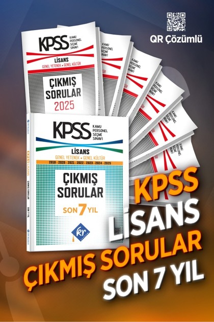 KR Akademi Yayınları KPSS Genel Yetenek Genel Kültür Çıkmış ...