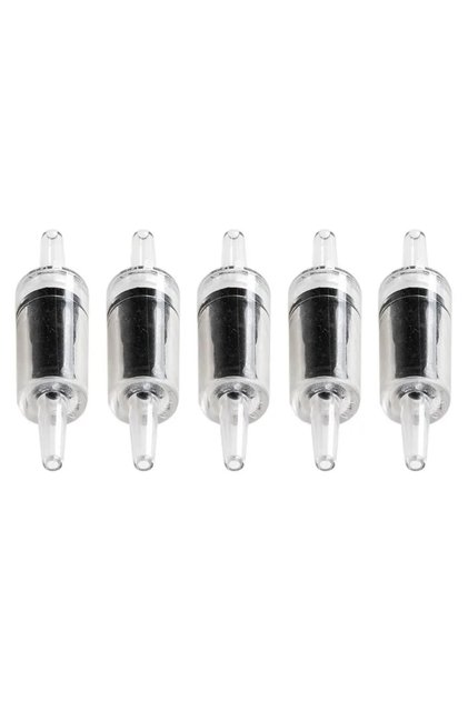 10PC 10pcs Plastic One Way Check Valve for Aquarium Air Pump Non-Return Home Fish Tank CO2 System