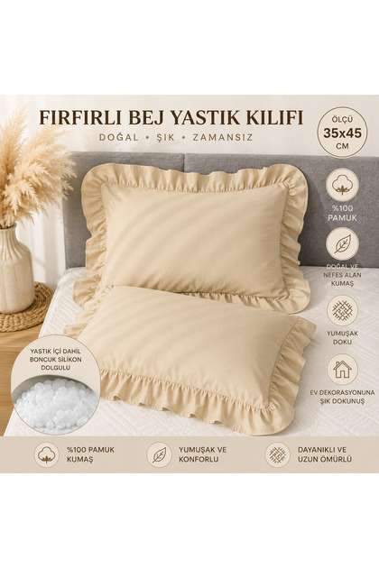 Fırfırlı Yastığı