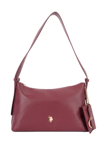 Burgundy Women's Shoulder Bag Us26582