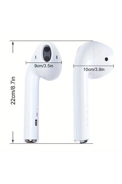 WHITE Oversized Giant Bluetooth Headset Speaker for AirPods Pro Model Wireless Bluetooth Audio Gift