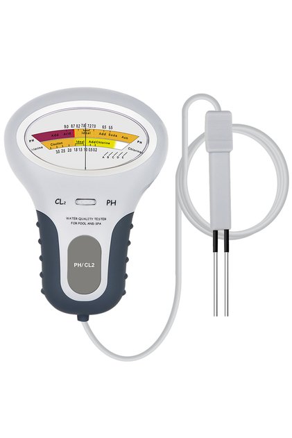 A CL2 Residual Chlorine Tester Portable 2 in 1 PH Chlorine Meter PC-102 PH Chlorine Water Quality T.