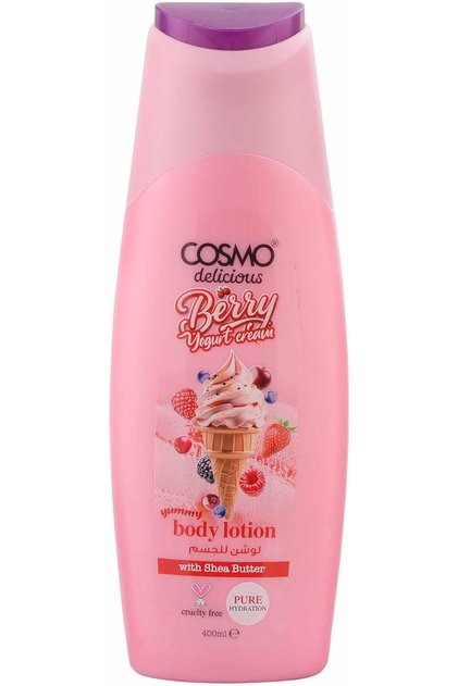 Cosmo Delicious Berry Yogurt Cream Body Lotion