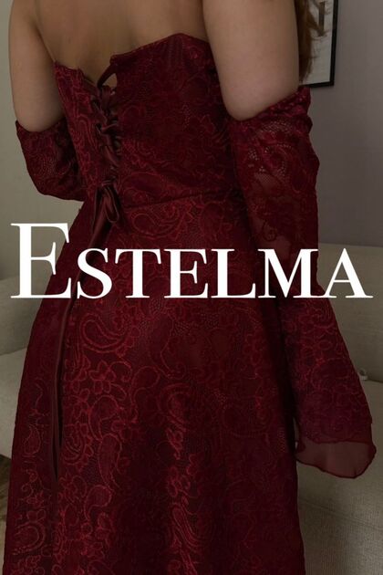 فستان احمر dress red