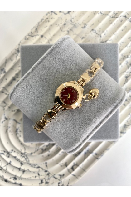 Layla Charm Heart Model Women's Wristwatch