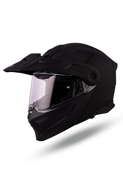 Axxis Wolf Ds Hydra Mat Siyah Motosiklet Enduro Off-Road Turing