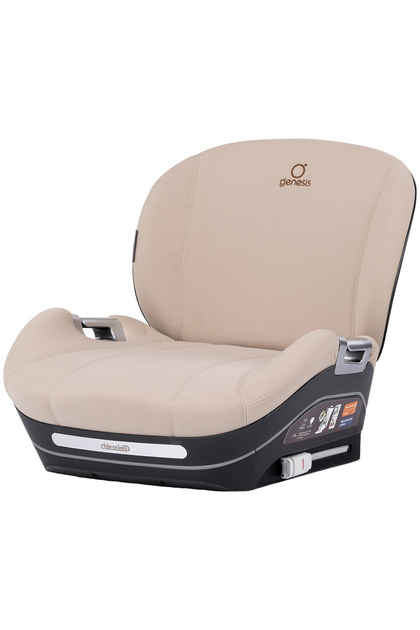 Scaun auto înălțător Genesis I-Size 125-150 cm cu sistem Isofix latte