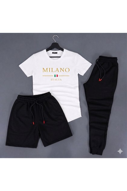 Qwim 3-Piece Stylish Trendy Clothing White Set