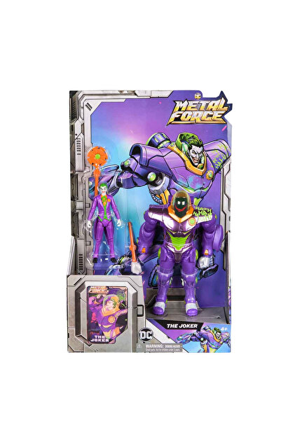 Feyza Oyuncak DC Metal Force The Joker Zırhlı Figür 15 cm Zırhlı
