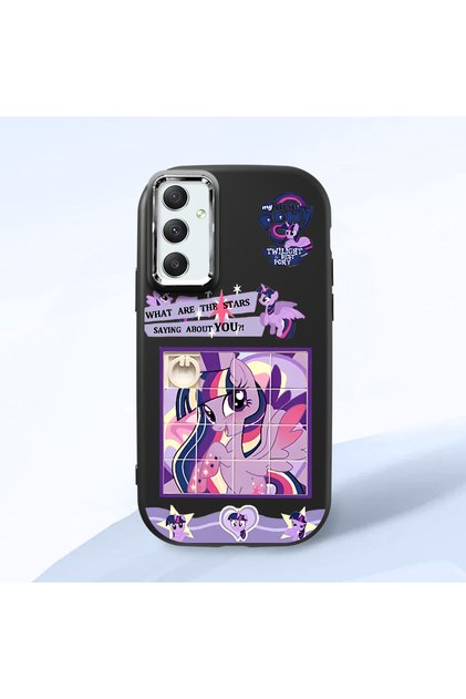 Samsung Galaxy A34 Compatible Black Silicone Case with Shock-Absorbing Camera Protections