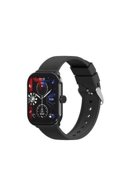 Aeris Pro ACC-SW408 Smartwatch – 2.1" Ultra-Clear Display, Bluetooth 5.4 Calling, IP68 Waterproof, Comprehensive Health & Sports Tracking – Includes Extra Silicone Strap – Black