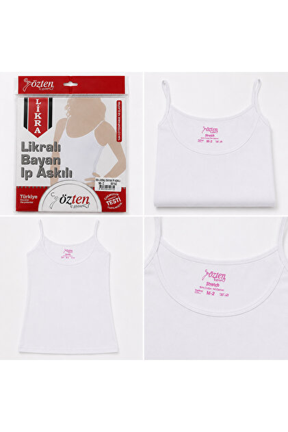 LİKRALI İP ASKILI ATLET