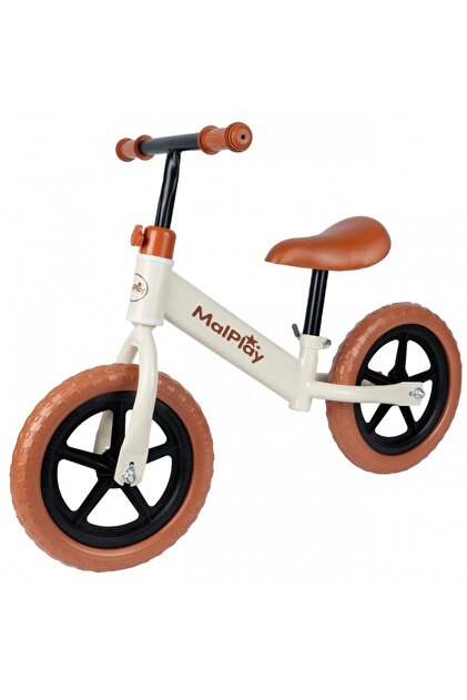 Bicicleta de echilibru fara pedale, cu Ghidonul si Saua ergonomica reglabile in inaltime, roti de 12