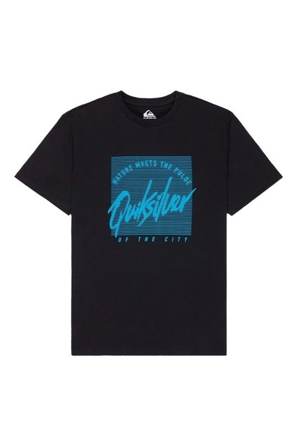 Retro Mood Erkek Siyah Outdoor T-Shirt EQYZT08261-11783
