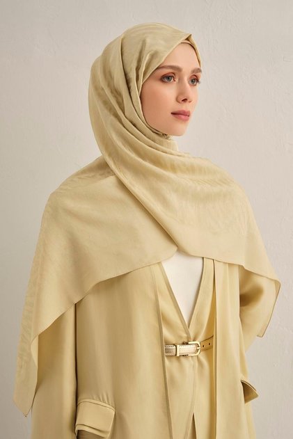 Zebra Patterned Shawl, Stylish and Modern Design Gold Colored Shawl, Ideal Shawl for Practical Use