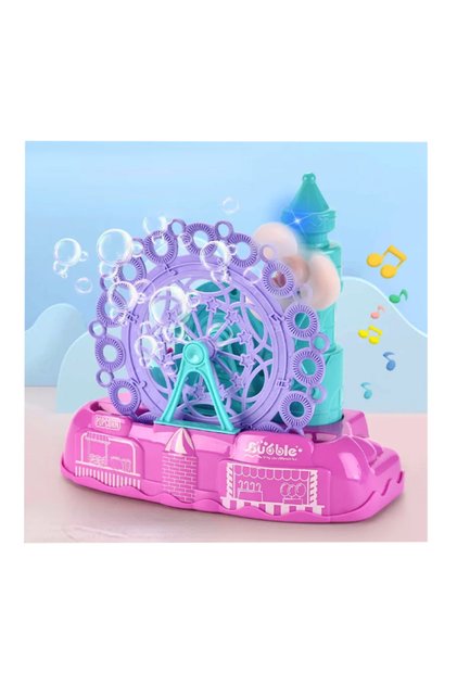 Castel cu Roata Baloane de sapun Sapun muzical 6511110043770, Model 31804 - Nou