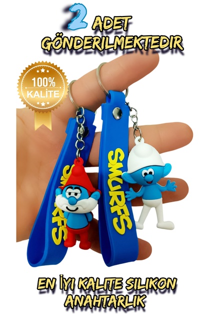 Cartoon Character Keychain Best Quality 2 Pieces