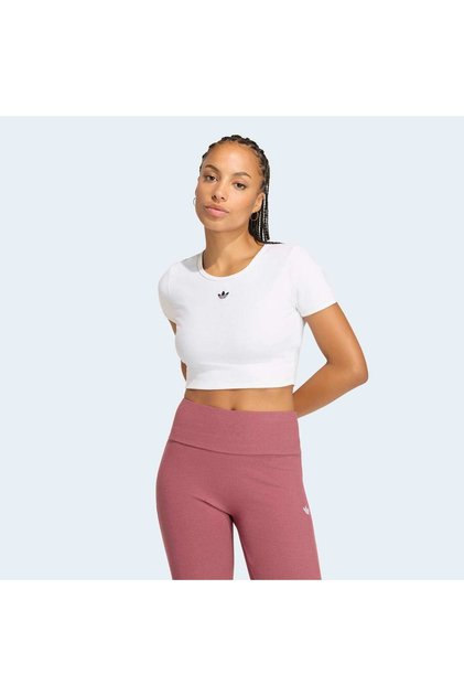 Ess Rib Tee Kadın Spor T-shirt KT4758