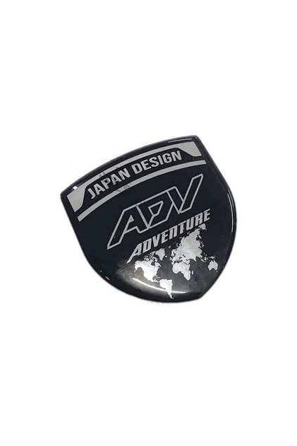 Redlinegrafik Adv Adventure Yazılı 3D Gümüş Arma Sticker