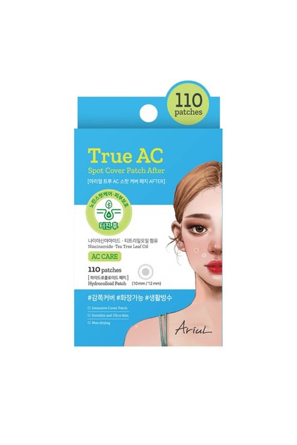 True Ac Spot Cover Patch after - Anti-Acne Scar Patch