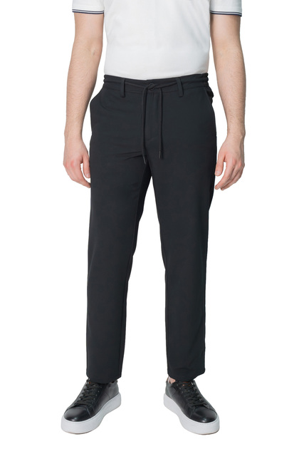 Regular Fit Kesim Yan Cep Likralı Beli Lastikli Jogger Erkek Pantolon