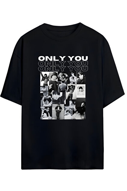 Presmono Unisex Siyah Arirang World Tour Bts T-Shirt 596010tt