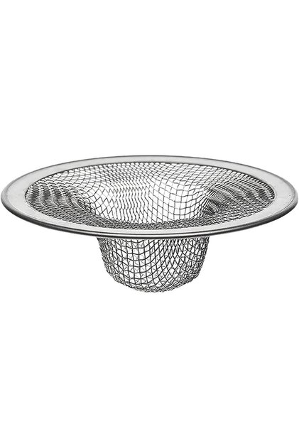 HOME PRO Stainless Steel Mesh Kitchen Sink Strainer Hair Trapper - 11.3cm