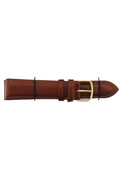 Curea de ceas Jastrap căptușită din piele maro (15361-JA-BROWN-G) 20mm