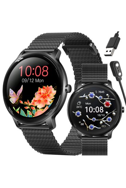 SMARTWATCH PENTRU FEMEI RNBE66 - FAȚE DE CEAS PERSONALIZATE (sr014e)