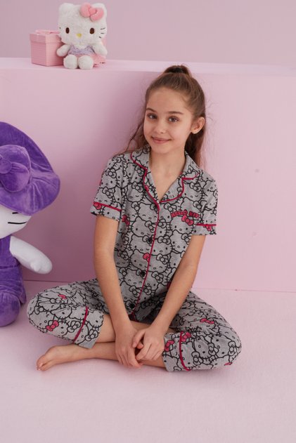 Παιδική Πιτζάμα "Hello Kitty" HAPPY