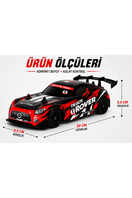 YILDIRIM OYUNCAK Uzaktan Kumandalı Şarjlı Drift Araba 20cm – 4x4