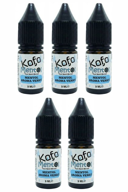 Mentol Aroma Vericisi 9 ML x 5 Adet ( Tip Top Damlalıklı )