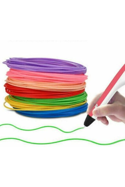 Νήμα εκτυπωτή 3D PLA Πολύχρωμο 10 τεμάχια Κωδικός αναπλήρωσης: 03002PLA50CL