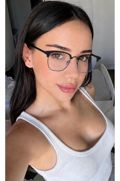 Nova Square Rectangular 55 Ekartman Metal Transparent Women Men Unisex Blue Light Protection Screen Glasses Eyewear