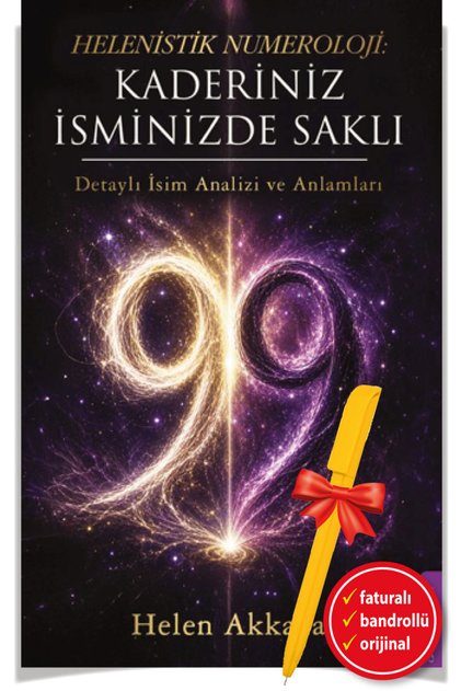 Alfa Kalem ile Helenistik Numeroloji: Kaderiniz İsminizde Saklı (Helen Akkaya) YENİ Astroloji Kitap