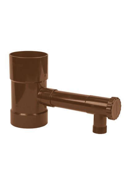 Colector de apa de ploaie, Bradas, plastic, 100mm, grafit