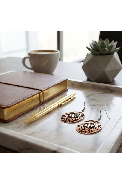 New Series 39 Bijouterie Earrings 100% Handmade Copper