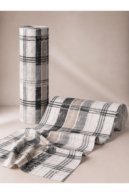Metered Bedding Fabric 1 Meter Piemo Pattern Gray