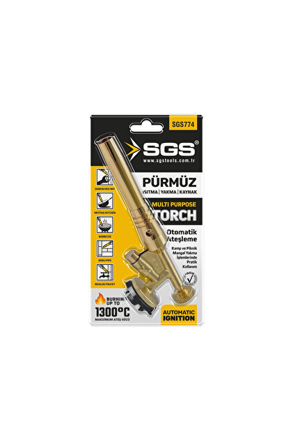 SENBANG ZD-608 Premium Torch Pürmüz Başlık Kamp Gazı Kartuşu