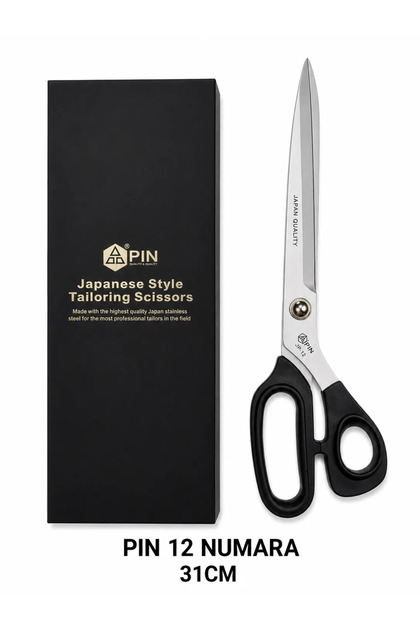 Pin No:12 31 cm Tailor's Scissors – Professional Large Size Fabric Cutting Scissors