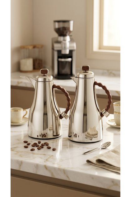 Trams Hospitality Tea & Coffee Set with a Luxurious and Modern Design for High-End Serving 1L/700Ml